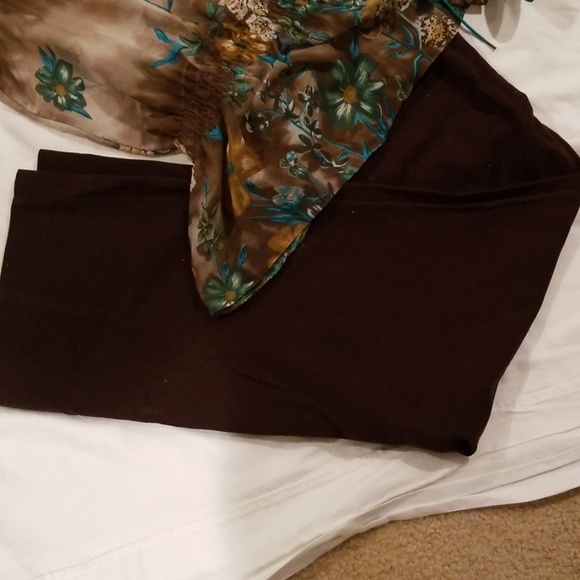 Women's Worthington Brown Pants - Picture 4 of 4